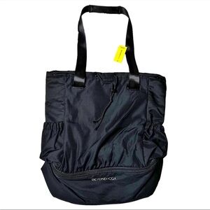 Beyond Yoga Black Duffel Bag